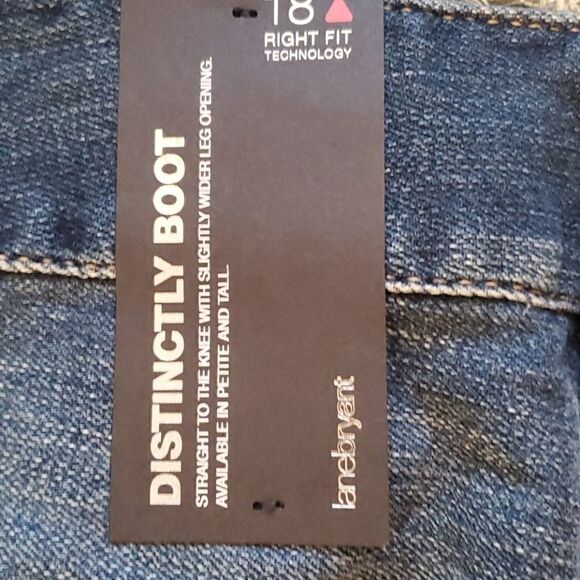 Lane Bryant Blue Distinctly Boot Cut Jeans - Picture 9 of 10